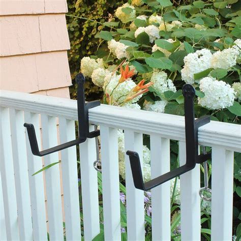 window box brackets for metal railings|flower box holders for railings.